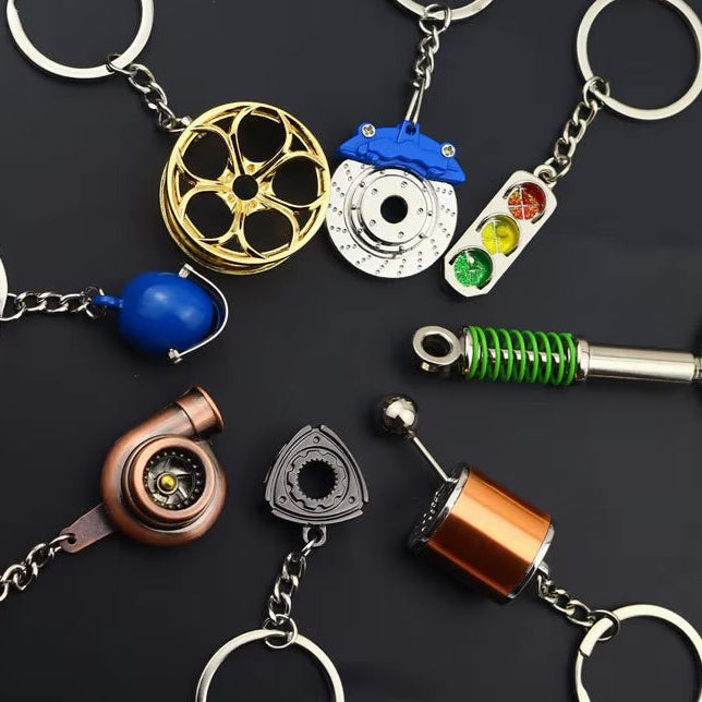 Gearhead Keychain