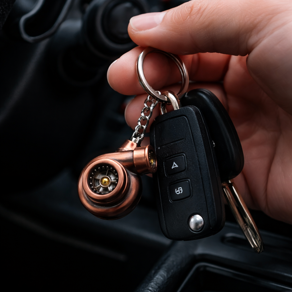 Thoracetics Gearhead Keychain